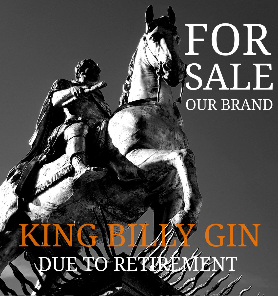 King Billy Gin (@kingbillygin) on Twitter photo The end of next month we have decided it's now the right  time for Mike to hang up his apron. It's been a hard decision as we both enjoy the creativity side of bringing a brand to market . 
We would  like to thank you for you're continued support. โค The end of next month we have decided it's now the right  time for Mike to hang up his apron. It's been a hard decision as we both enjoy the creativity side of bringing a brand to market . 
We would  like to thank you for you're continued support. โค