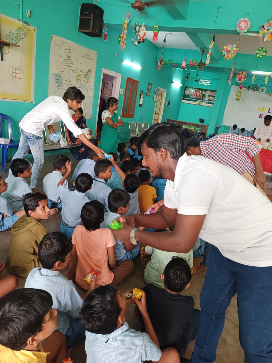 john_muckell's tweet image. Celebrating Rahul Gandhi Jii Birthday Celebration at School Children&apos;s in Vijayawada City 
@PeterJoseph1989 Anna 
NTR District President-Youth Congress