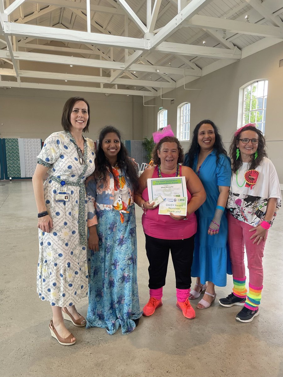Congratulations to Eilish Donnelly, Robinson Ward #HollybrookLodge for receiving her second daisy nomination 🌸 #PersonCentredCare #M4E🧲 @DAISY4Nurses