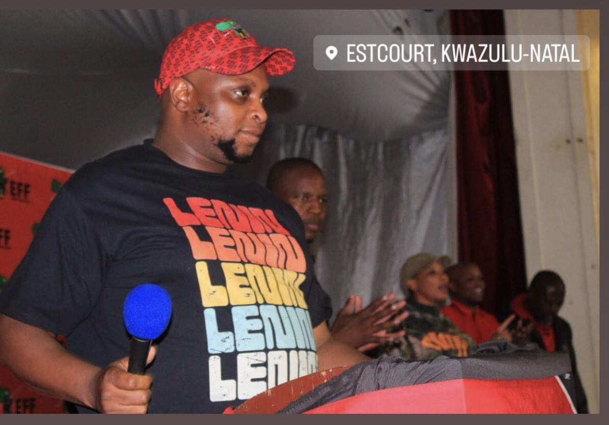 Floyd Shivambu was again in Estcourt (KZN) area to campaign 4 the upcoming multiple by- elections. The EFF bought kettles, 2 plate stoves and large  food hampers for distribution. They paid in CASH an amount of 
R418000. They have spent similar amounts in the last 2 weeks in the…