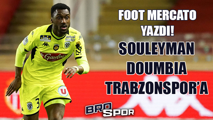 💥 Angers’ten ayrılan sol bek oyuncusu Souleyman Doumbia; Osasuna, Sevilla FC ve Union Berlin yöneticileriyle görüştü.

📌 Oyuncuya, iki Ligue 1 ekibi ve Türkiye'den Trabzonspor talip.

(Foot Mercato)