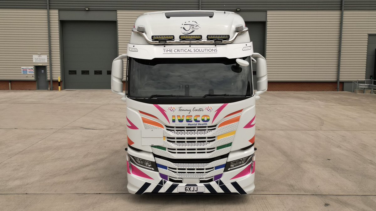 It’s straight out onto the road for our new IVECO #DeliveringPride across the UK 🌈 If you spot it, make sure to tag us in your photos 📸 @jjxlogistics

#PrideMonth #IVECO #transport #logistics #lgbt #mentalhealthawareness #sharethelove #truckerswithpride