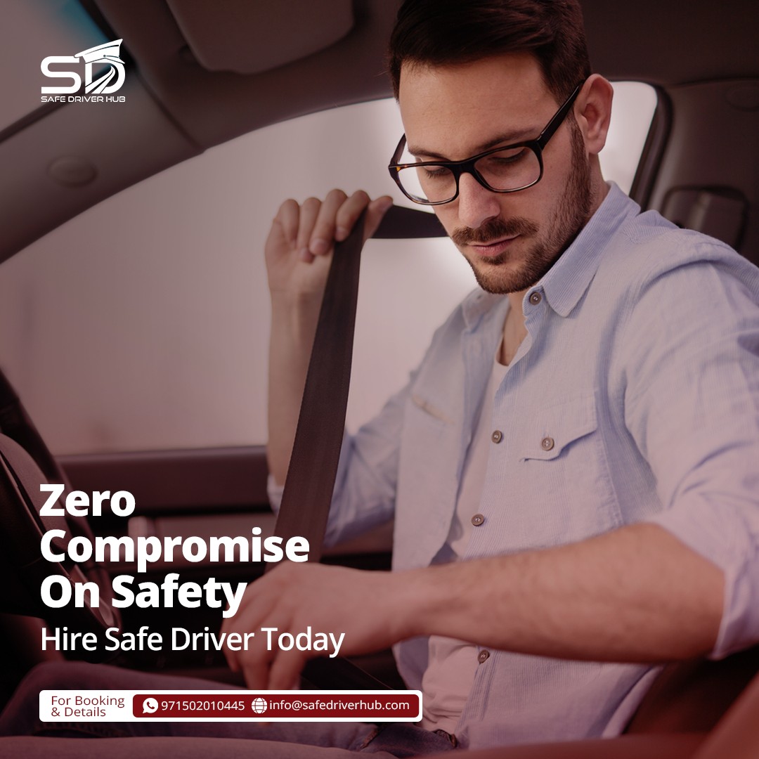 Zero Compromise On Safety
Hire Safe Driver Today
Your safety is important to us, because we believe
Explore: safedriverhub.com
Call: +971502010445
#SafeDriver #SafetyNeverStops #SafeDriverHub #PrivateDriver #ChauffeurService #RoadSafety #SafetyFirst #DriveSafely