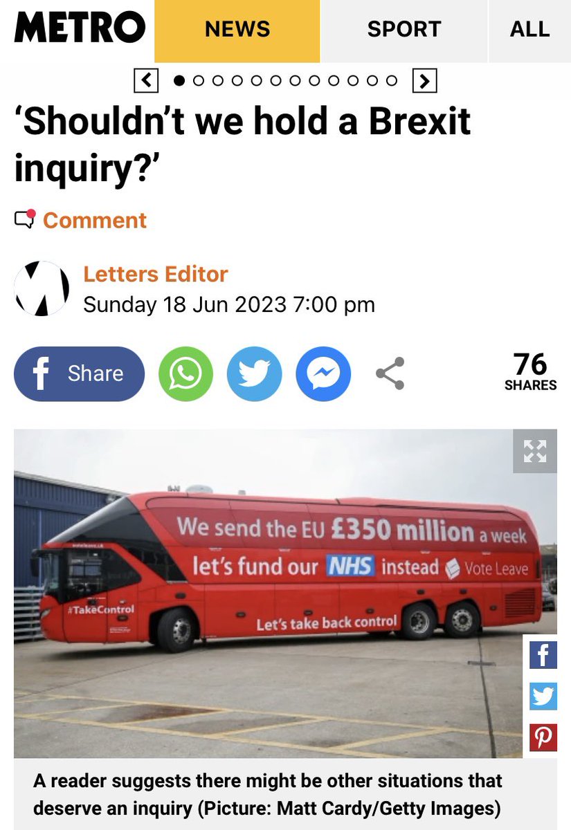 Brexit Inquiry Campaign tweet media