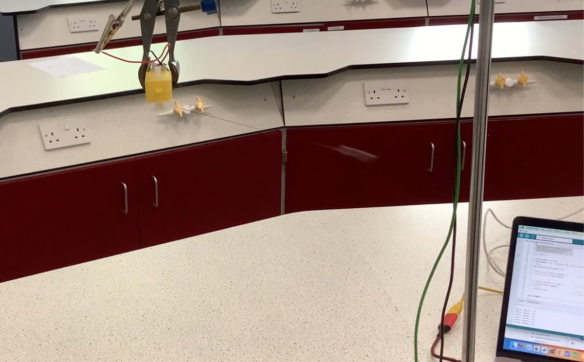 The physics of the conical pendulum through STEM. Students use vector analysis, Newton’s 2nd law, circular motion and a motor to build an automated Arduino controlled system to investigate the effect of speed on angle.
youtu.be/3dyExd8X_Ww
@Arduino 
#iteachphysics