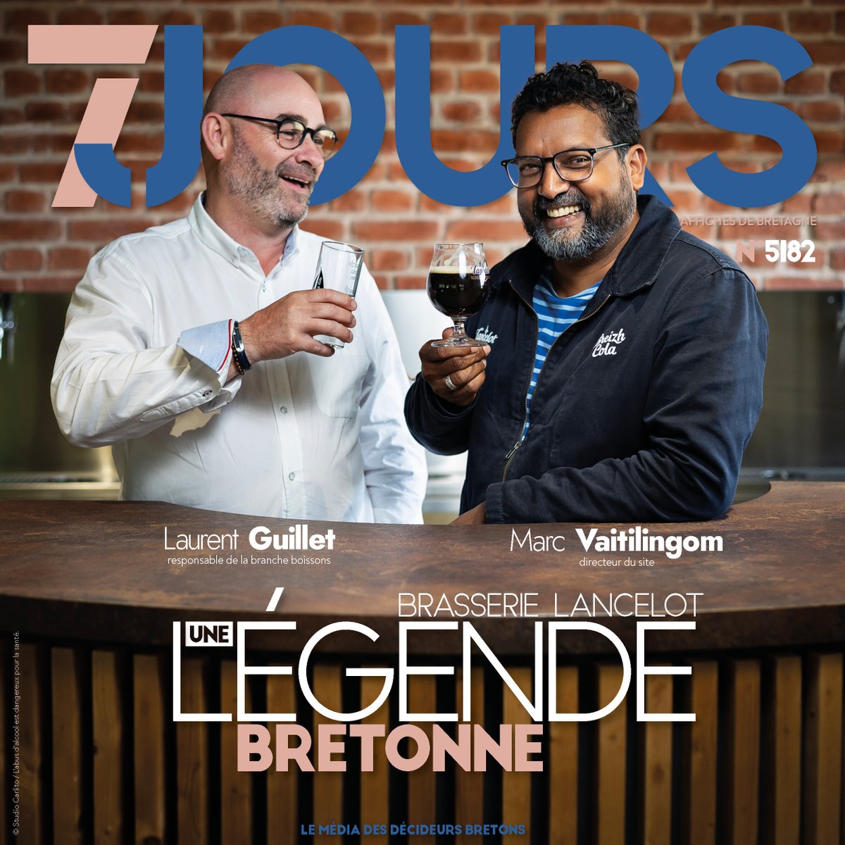 Le nouveau magazine est sorti 🗞️ Découvrez le succès de la Brasserie Lancelot 🍻 Et aussi …Izidoor rend les activités de plein air plus accessibles 🚀, l'#iA dans le #Marketing inbound 💡, l'esprit des 60's à Rennes 🎨, et bien plus encore! 7jours.fr