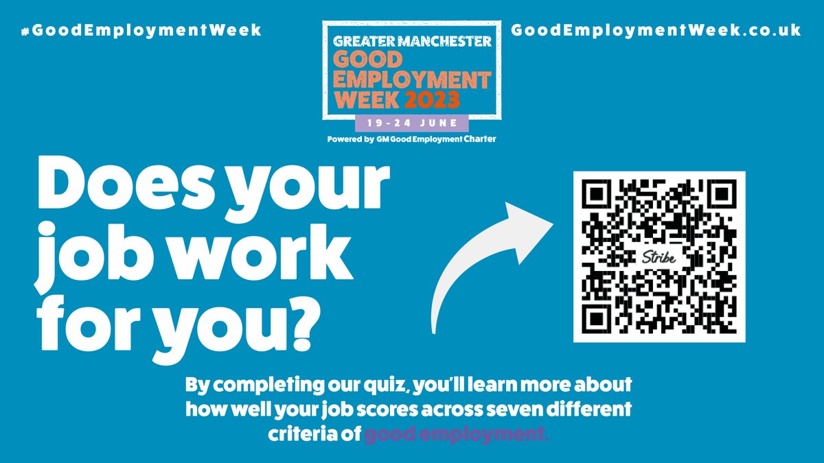 Does your job work for you? Take our short online interactive quiz and find out if your workplace has good employment practices. Discover resources that can help you improve your workplace. Take the quiz: ow.ly/MTBf50OQIjy #GoodEmploymentWeek