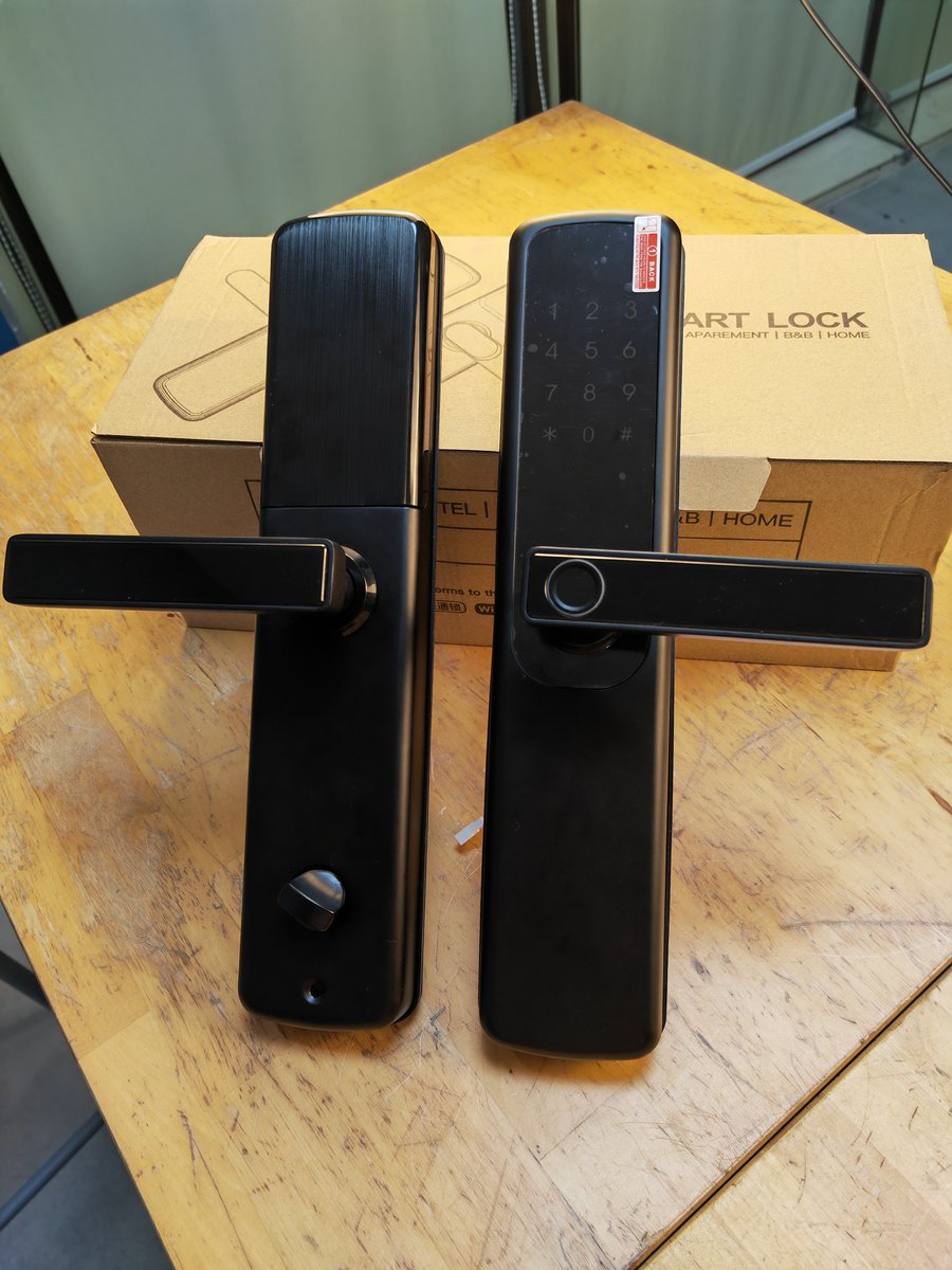 cynthia198326's tweet photo. Smart lock with good quality and compeititive price. Available for TTlock app and Tuya app. It can be with or without fingerprint.
#ttlockapp #apartmentlock #keypadcardlock
#airbnb #lockmanagement #hotelock
#TuyaSmart #Tuyalock #securitylock
#OEMlock #ODM #logocustomized https://t.co/WqBgx0WOzE