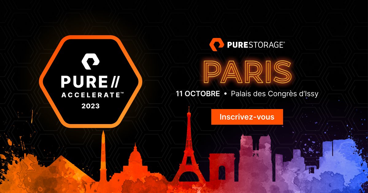 🎉 Inscrivez-vous dès aujourd'hui à Pure//Accelerate® 2023, un événement unique en son genre conçu pour éduquer, inspirer et divertir. Découvrez comment vos pairs et nos clients repoussent les limites de la transformation du stockage de données.S'inscrire bit.ly/43HPrG