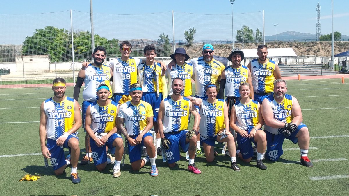 🏆🇪🇸🏈 #FlagFootball

Un año más, una Spanish más...

Gran esfuerzo de todos los integrantes del los equipos representativos del club, el Open y Femenino.

Atlantic Devils Open 4°
Atlantic Devils Femenino 6°

¡Volveremos!

<a href="/imd_lpgc/">IMD LPGC</a> <a href="/FEFA_Spain/">FEFA</a>
