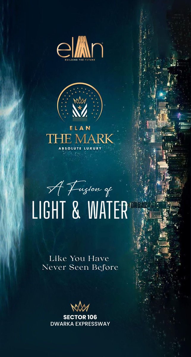 Magnetrealtors's tweet image. Elan launches its premium and luxury commercial ever at Sector 106, Dwarka Expressway - “The Mark”

Invest in “The Mark” and avail inaugural benefits like never before.
#elan #themark #dwarkaexpressway #commercialinvestment #sector106gurgaon #prelaunch
