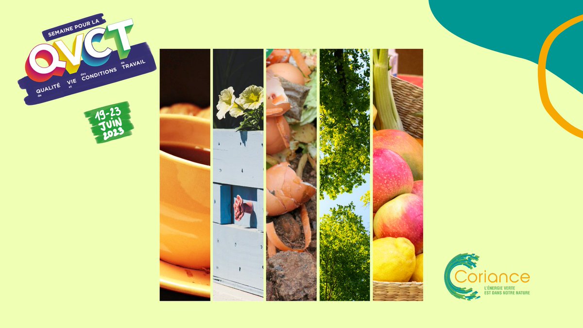 Groupe_Coriance's tweet image. La semaine de la QVCT commence maintenant ! Dès aujourd’hui et jusqu’au 23 juin, retrouvez une présentation des actions mises en place par le Groupe Coriance pour améliorer le bien-être de ses collaboratrices et collaborateurs.

#QVT #QVCT