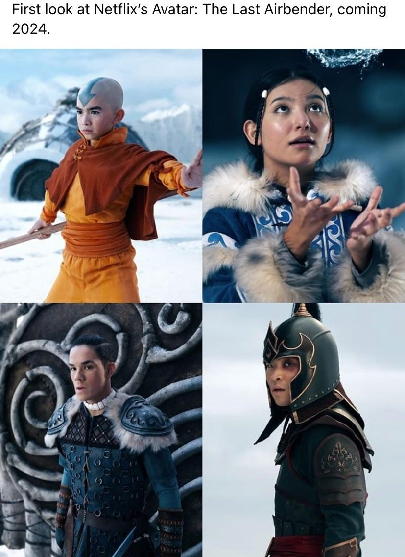 I'm looking forward to this going to look amazing #thelastairbender #Netflix