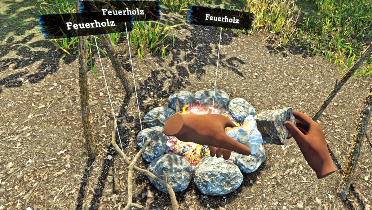 Datareport's tweet photo. „5.000 B.C. – Virtuelle Abenteuer in der Steinzeit“: Von Dataport entwickelte Virtual-Reality-Anwendung lässt Besucher*innen des zeiTTor-Museums in Neustadt das Leben der Steinzeitmenschen in Ostholstein hautnah nachempfinden. #KulturKompetenzzentrum #OriginalDigital https://t.co/BhjjfPue5o