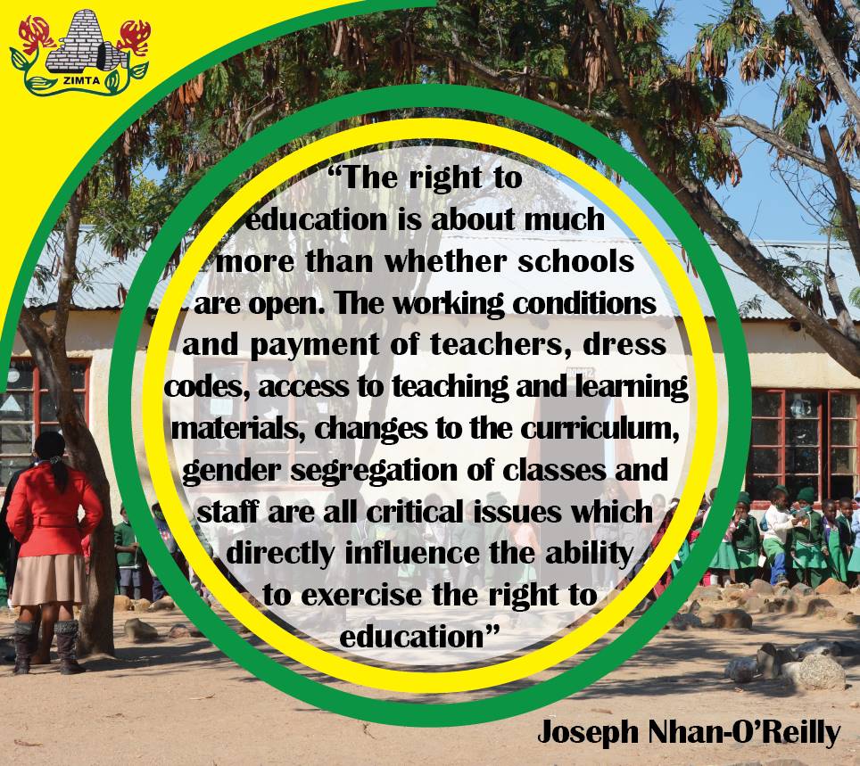 Education is a human right, invest in quality education...
#Invest  #FundEducation #USDSALARIES  #TeacherWelfare

@MoPSEZim  @eduint @ZimTreasury  @FinanceZw