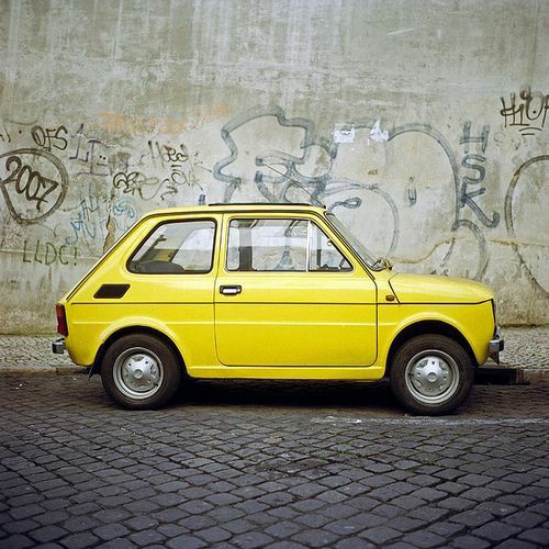 The ever #cute #Fiat 126