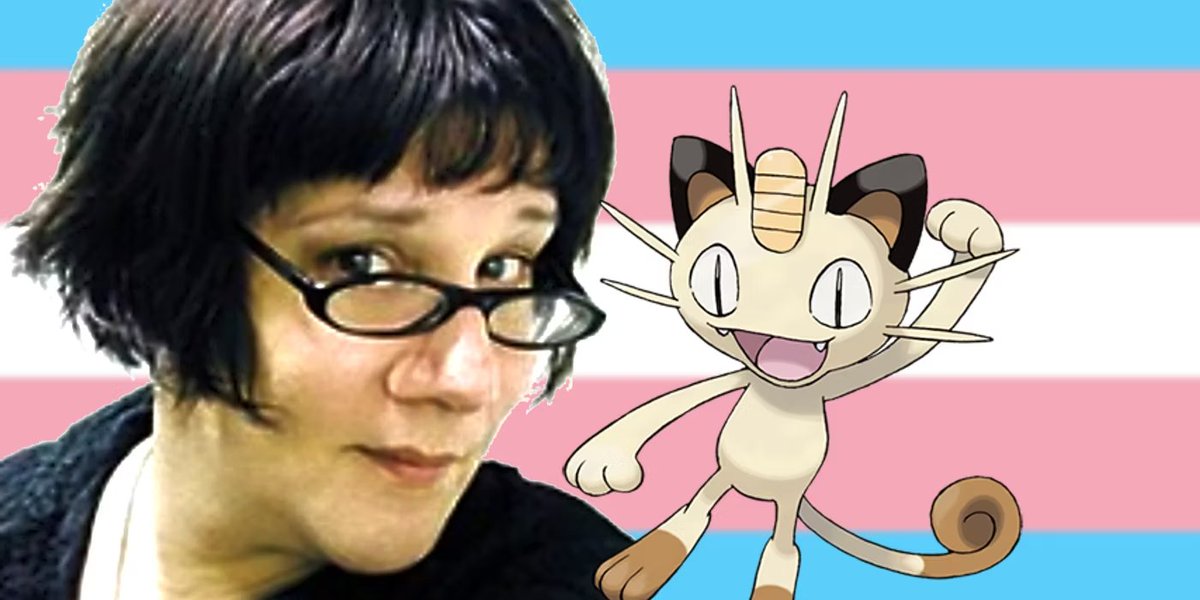 StrewthQueen's tweet photo. Perfect opportunity to let everyone know Meowth from Pokémon (1997) was voiced by trans woman Maddie Blaustein ✨ https://t.co/IFzdLpkdJ3