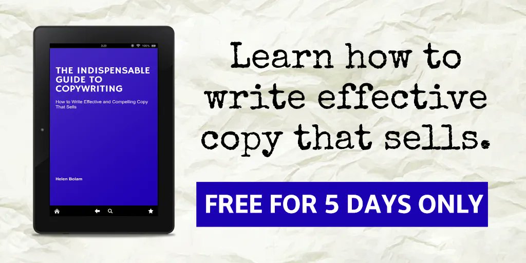 Learn how to write effective copy that sells download your FREE copy today! buff.ly/37wH1Ho 19 Jun - 23 Jun #copywriting #WritingSkills #KindleBooks #Freedownload
