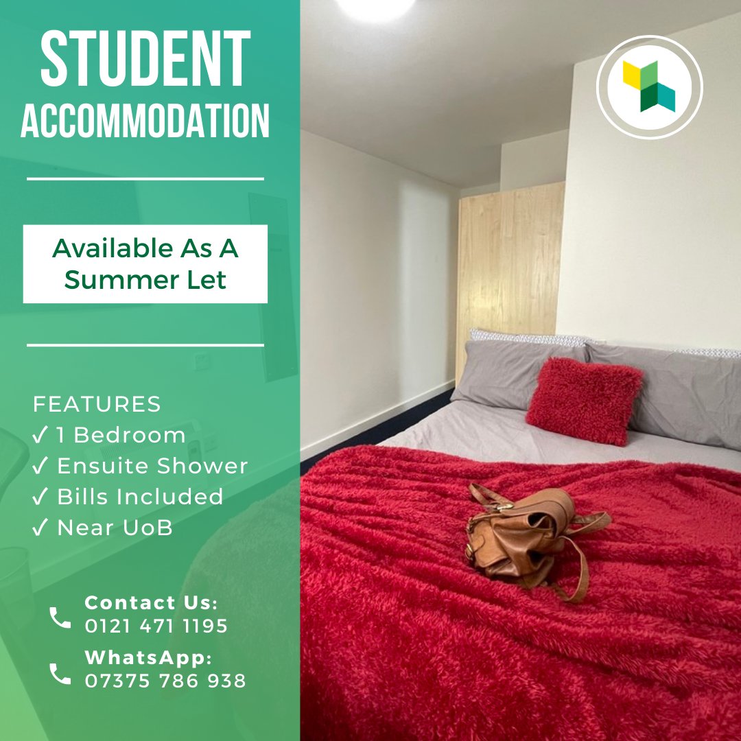 This property features a modern-style living space and provides a high level of security with a private car park and CCTV to keep your mind at ease. unihousing.co/browse-accommo…
#studentaccommodation #studenthousing #studentliving #sellyoak #uob