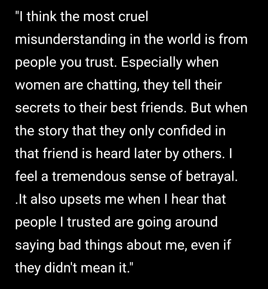 'It hurts the most to be misunderstood by someone you trusted.' - #SonYeJin 

Yejin's most trusted circle understands this & so does not use her for clout/promotion. It helps that they are all accomplished women in their own right & have no need for clout chasing