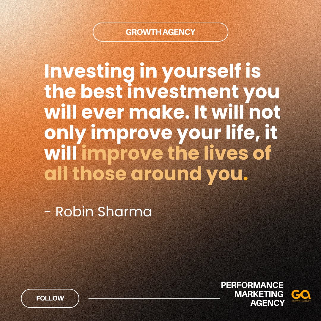 Todays, #MondayMotivation investing in yourself is the  best thing for you to invest in for progression. 
Remember, you are the driving force behind your own journey, so invest in yourself today and unlock a brighter tomorrow! 🚀✨ #InvestInYourself #Progression #PersonalGrowth