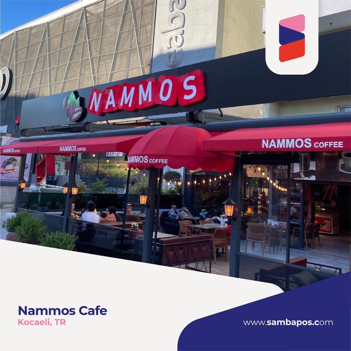 Customer Name / Müşteri Adı: Nammos Cafe 
Location / Konum: Kocaeli, TR 
#sambapos #pointofsale #sambaposisgrowing #onlineordering #restauranttech #restaurantlife #restaurant #restaurantowner #paymentprocessor #waiter #fooddelivery #possystems #Food