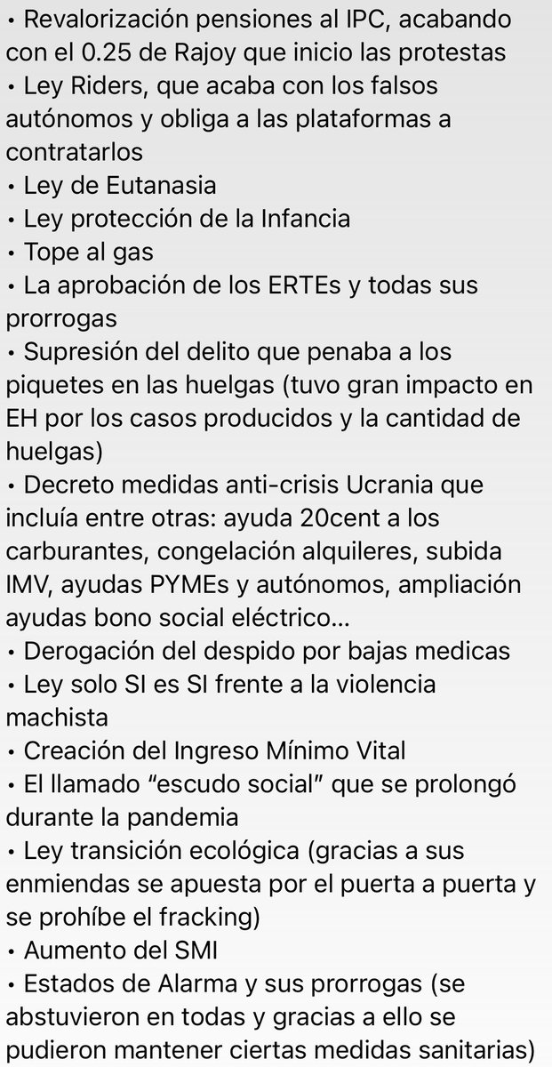 Feijoo acaba de decir que revisará todas las leyes aprobadas con el apoyo de Bildu. Estas son.
#23J #LaCafeteraCambiaZo #LaHora19J #19JunioESP #AR19J