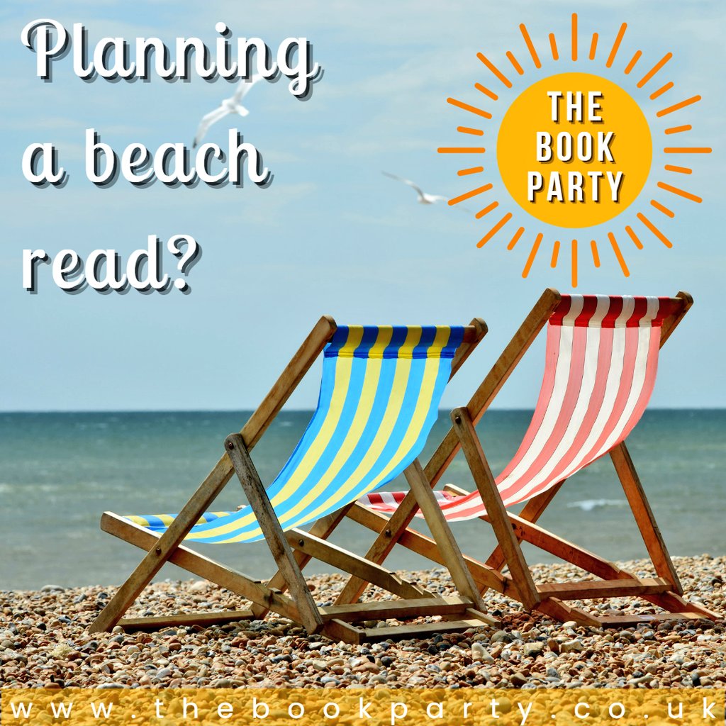 ⛱️Let's beat our #mondayblues and plan a trip to the beach! Cocktails by the sea with fish and chips, a stick of rock and fairground rides on the pier! BUT What's your go-to #beachread recommendation?

Final tix at thebookparty.co.uk, but hurry, time is running out! 🌊