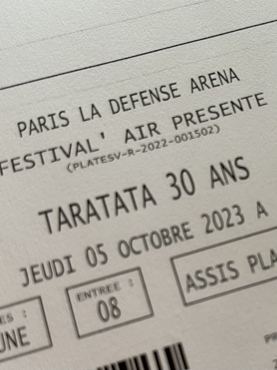 Premier #taratata pour moi 🤩