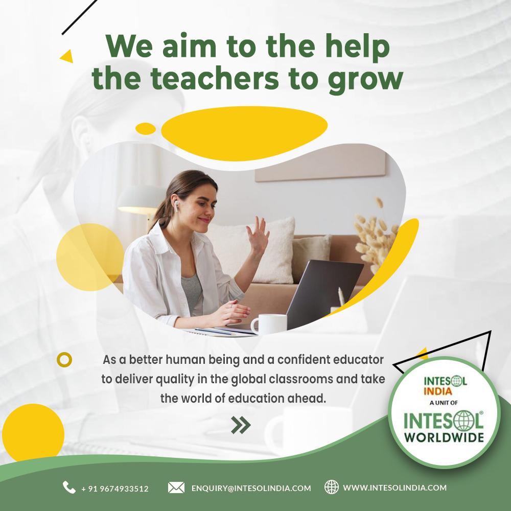 IntesolIndia's tweet image. Join the Intesol India community and embark on a rewarding journey of teaching English to the world!   

#IntesolIndia #EnglishLanguageTeaching #TeachingCommunity