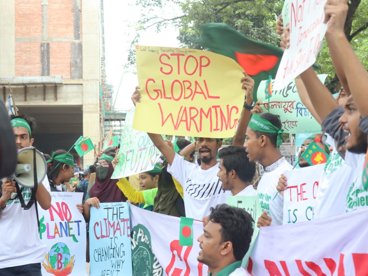 NO PLANET B! #ClimateCrisis #ClimateEmergency #ClimateActionNow #ClimateCult @GretaThunberg @FFF_Bangladesh @SaleemulHuq @SaleemulHuq2