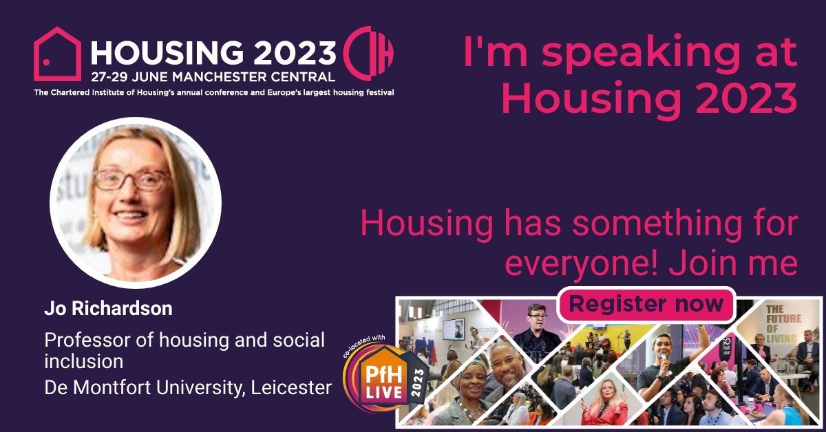 Putting the final touches to presentations for @CIHhousing conference next week - discussing #homeful, accommodation for Gypsies & Travellers and, as ever (and never more so than in today's housing crisis) the vital need for investment in social housing.