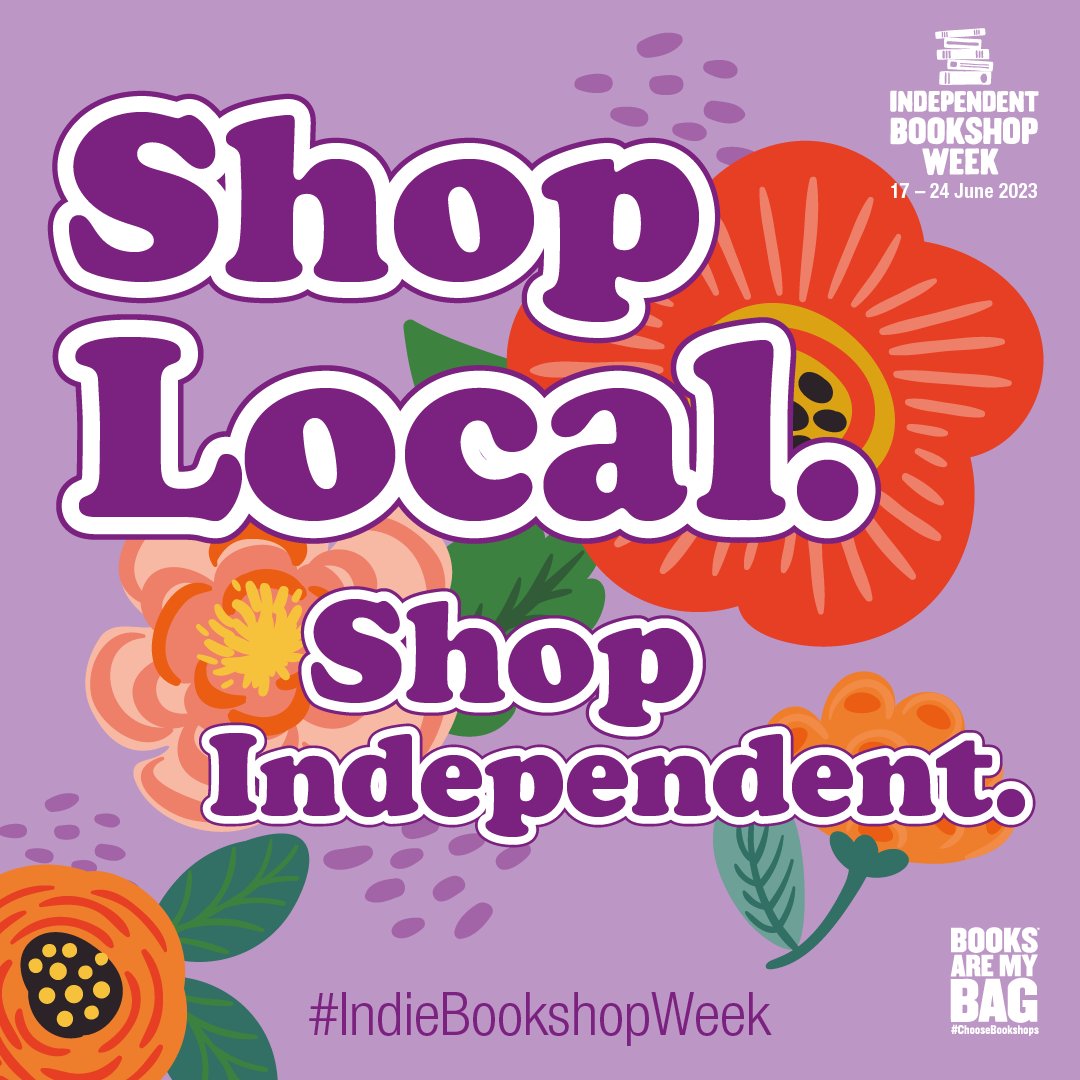 I wanted to give a shout out to my local indies for #IndieBookshopWeek, who have been so supportive: @Jaffeandneale in Chippie & @DauntSummertown. Plus 2 recent discoveries: #gulpfiction & @Woodstockbooks. Let's shop local and support our amazing independent booksellers!