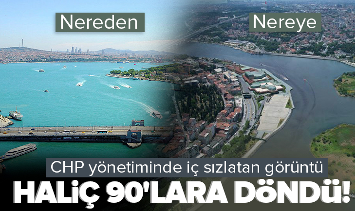 ahaber's tweet photo. Haliç, CHP yönetiminde 90’lara döndü! 

Vatandaş isyan etti: Çok rahatsız edici
https://t.co/74DaD6ZWpa https://t.co/h1AnLIP9lP