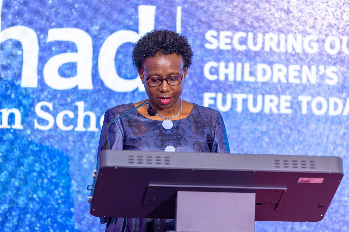 WashU_ICHAD's tweet photo. Thank you Hon. Jane Ruth Aceng for the keynote address at ICHAD's Forum on Child and Adolescent Global Health Research and Capacity Building and highlighting the role of building research capacity towards addressing health disparities affecting
children and families. #ICHAD@10 https://t.co/bNaD7cPoHA