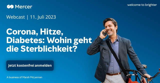 Die Sterblichkeit ist eine bedeutende Bewertungsannahme für die Pensionsverpflichtungen im Jahresabschluss. Erfahren Sie im Webcast, wie groß die Unsicherheit in dieser Einflussgröße ist und warum ihr mehr Aufmerksamkeit geschenkt werden sollte. #bav bit.ly/3NC4Jaa