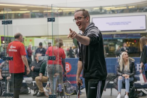 For #LDweek23 watch the story of our IMAS trainer Tom, who supported the promotion of an @englandsquash event in Birmingham last year, and
went on to inspire both his personal assistants to become squash fanatics! 👏👏

Full video: youtu.be/oe-75c2DWrQ