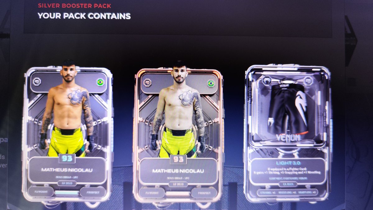 CBesian's tweet image. #Silverpack #NFTGame #P2EGame  #venum #MetaFight #Drop @MetaFightOff  thanks for this opportunity 💎 lets go tomorrow #Alpha4