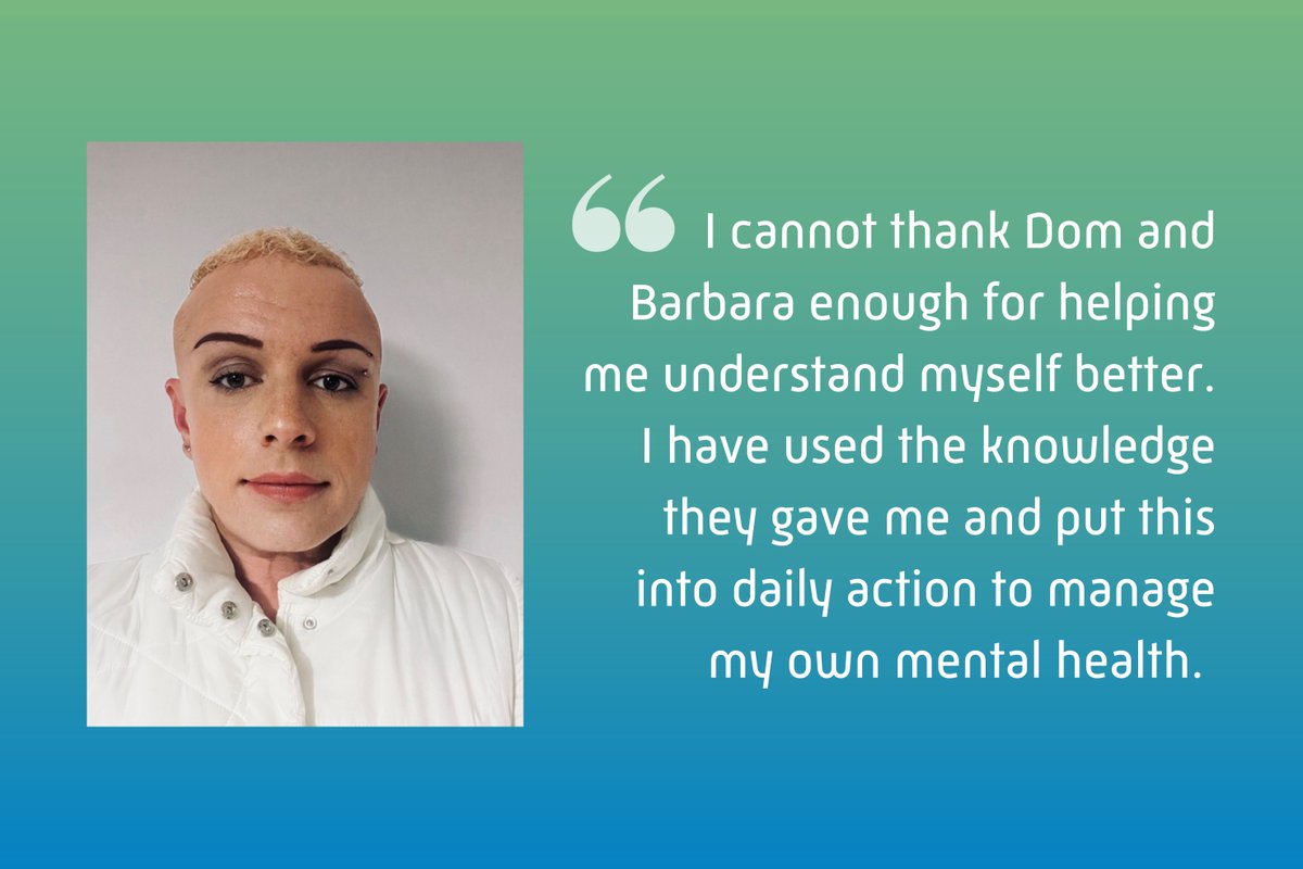 steponecharity's tweet image. Richard's life took a positive turn after reaching out for support during overwhelming times. Now a Community Support Worker at Step One, Richard shares their inspiring journey of personal growth and empowerment.

Richard's story ➡️ bit.ly/3Nzro5Z 

@NHSCharities