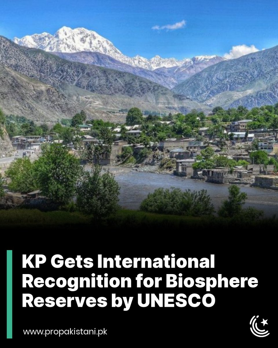 ProPakistaniPK's tweet photo. Gallies Biosphere Reserve, which extends from Bagnoter to Barian in Galiyat, Abbottabad district, and Garam Chashma in Chitral.
Read More: https://t.co/FoNWEZJiZH
#BiosphereReserve #UNESCO #ProtectedSites #KP #Pakistan https://t.co/Ept5DWPaby