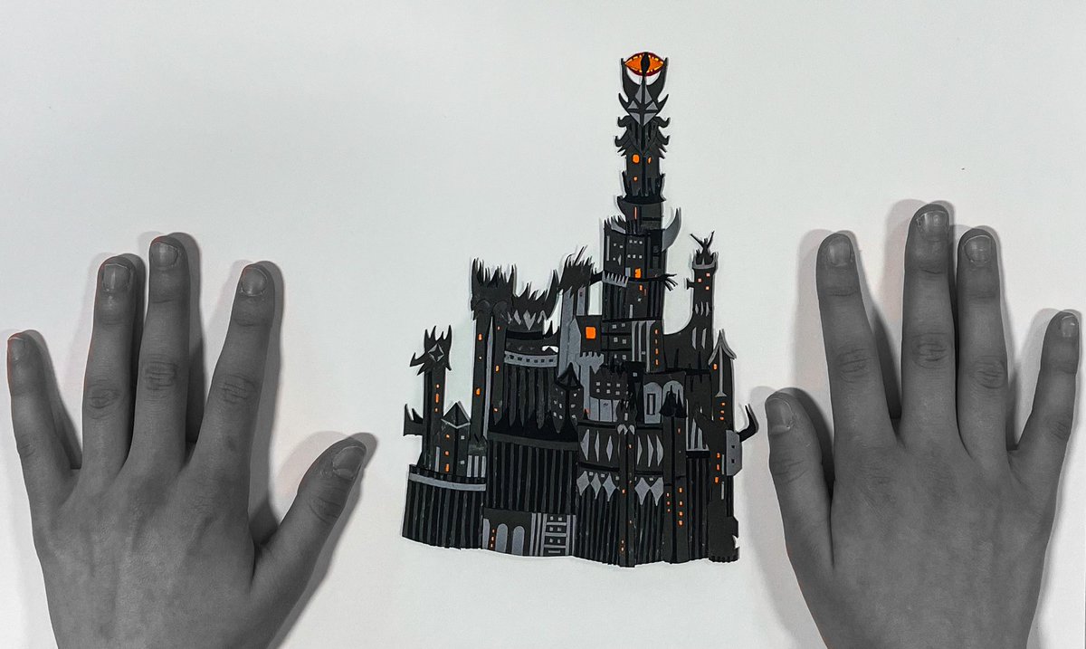 Have a look at the detail in this cut paper! Amazing work Sophie!