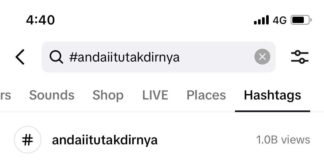 allaboutdelisha's tweet photo. Alhamdulillah hashtag #andaiitutakdirnya dah hit 1Billion dekat tiktok👏🏻👏🏻 @HANNAHDELISHA_ @shukriyahaya @Astro_Gempak https://t.co/wHKSRCxPuG