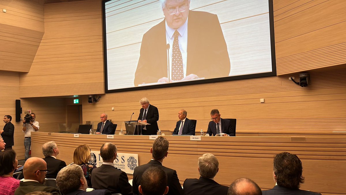 #LuigiFedericoSignorini #IVASS #CP2023 Crescita dei tassi e #inflazione hanno avuto impatti di rilevo sulle nostre compagnie assicurative.