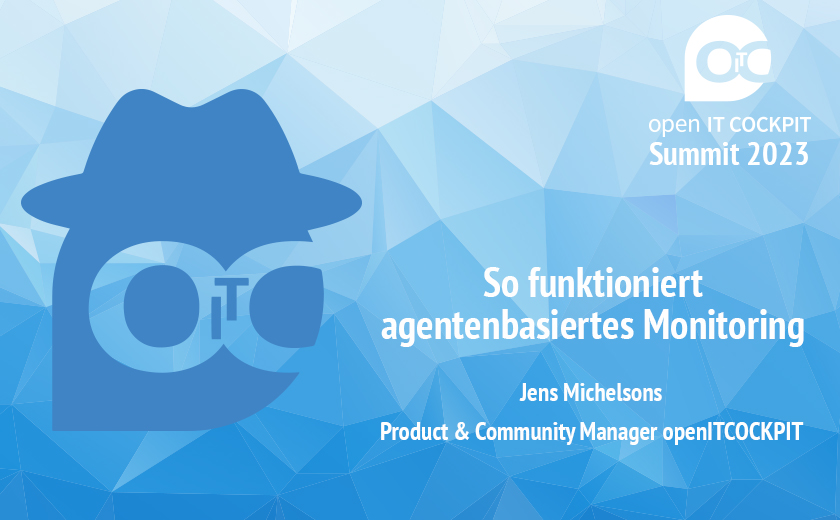 ChristophWess's tweet photo. So funktioniert agentenbasiertes Monitoring: mit @openITCOCKPIT Agent, NSClient++, NRPE und der Checkmk-Integration eine agentenbasierte IT-Überwachung aufbauen. Workshop mit Jens am 22.5., Anmeldung unter https://t.co/kYkRnPAkkP https://t.co/YRdTxnLt7l