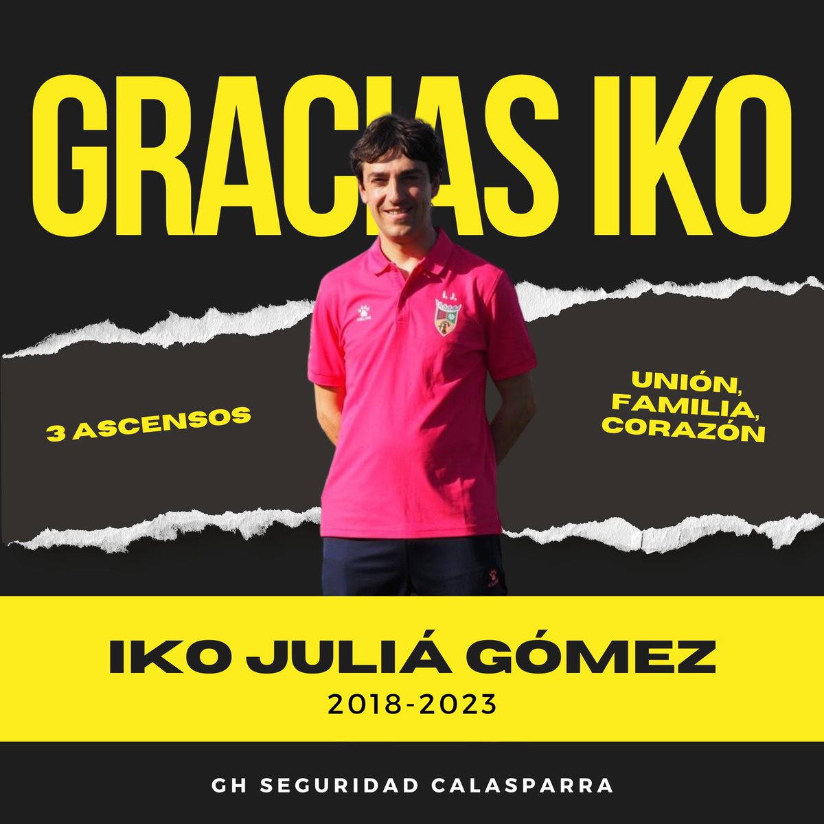 ciudad_calas's tweet photo. 📢 ¡Un adiós lleno de gratitud y admiración! 🙌🏼

¡Hasta siempre, entrenador! ⚽️👏🏼

@ikori80
@treceraG13
@Nacional10X
@NoroesteOCR

#DespedidaIko #Agradecimiento #HistoriaDeCalasparra https://t.co/KsrdJnVYJe
