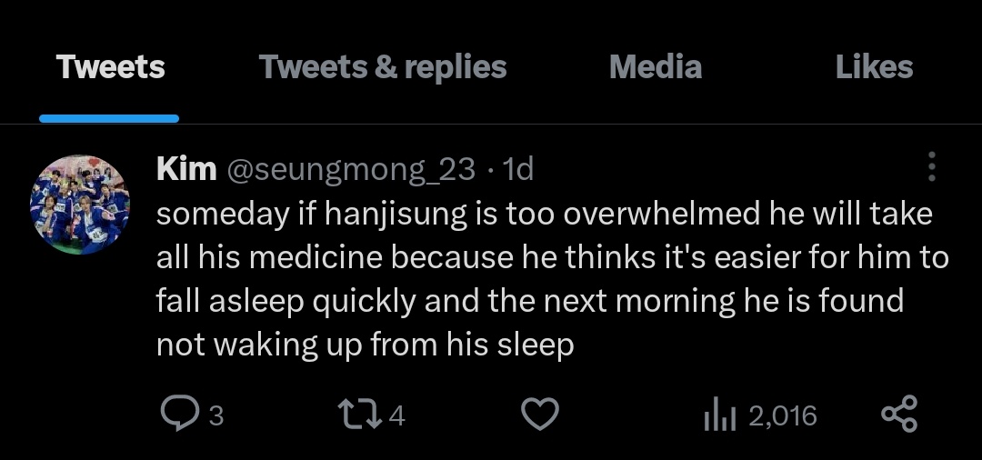 🚨REPORT AND BLOCK🚨

TW : s**c*de attempt

Stays, please. 

x.com/seungmong_23?t…