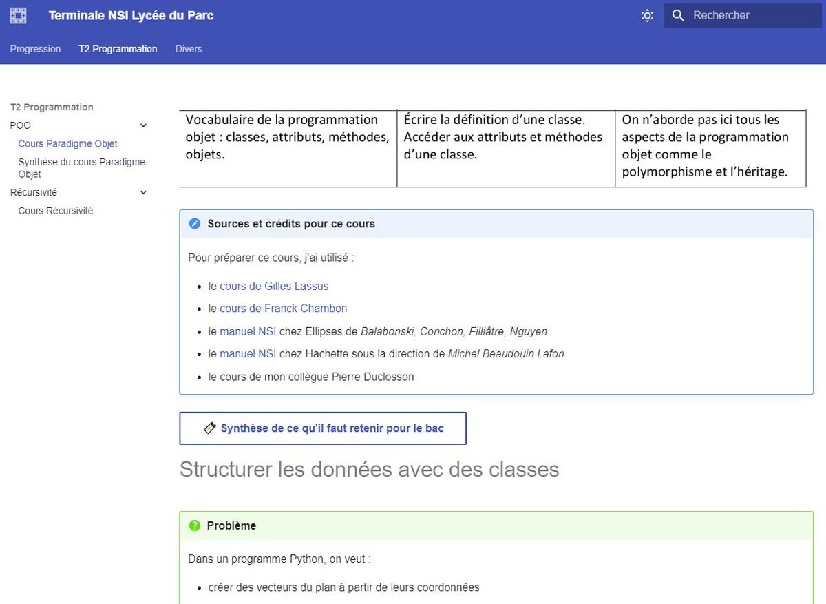 LeLibreEdu's tweet image. [REL] Exemple d'enseignant qui crée du contenu pédagogique en markdown (image de gauche) pour le pousser ensuite en site web (image de droite), le tout à partir de la forge des communs numériques éducatifs.
#LaForge #IntegrationContinue #Pages #Mkdocs
forge.aeif.fr/fjunier/termin…
