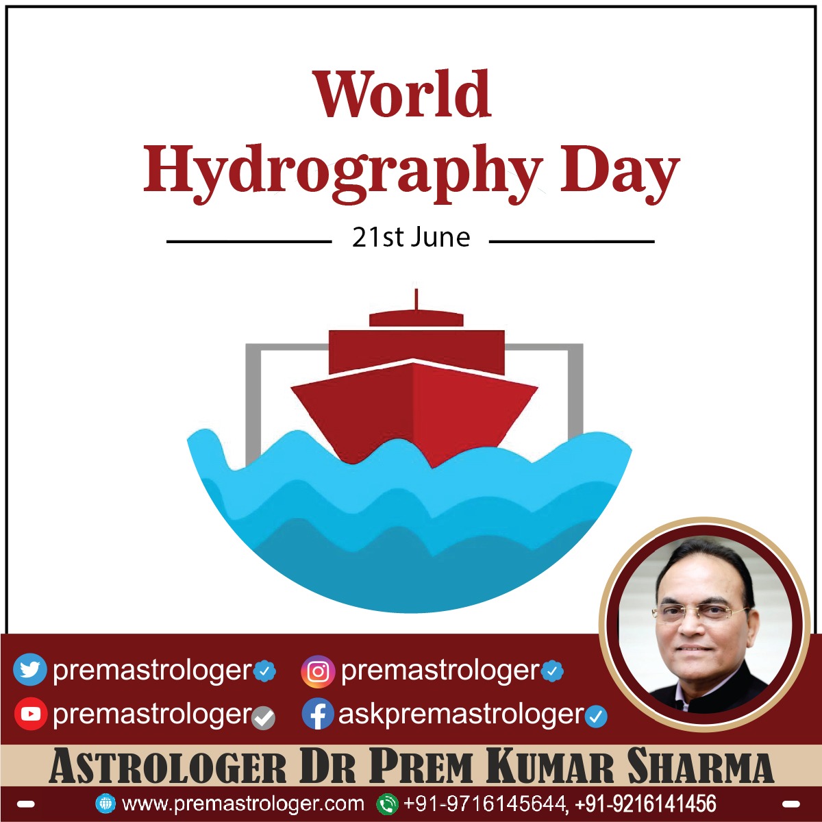 On #WorldHydrographyDay, sending warm blessings to all hydrographers who work to map & chart depths of our oceans. Their expertise is crucial in ensuring safer navigation &  protecting marine ecosystems. May they continue to make valuable contributions to our world.
#Hydrography