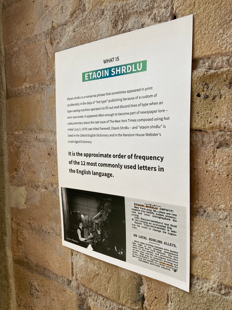 Did you know that "Etaoin shrdlu" is a well-known term in the printing industry? During this year's #PluSum23, our attendees went on a little adventure to color Pluno using Etaoin Shrdlu. 
Have you ever come across this term before?
#Plunetlanguagefunfact #Plunettbms