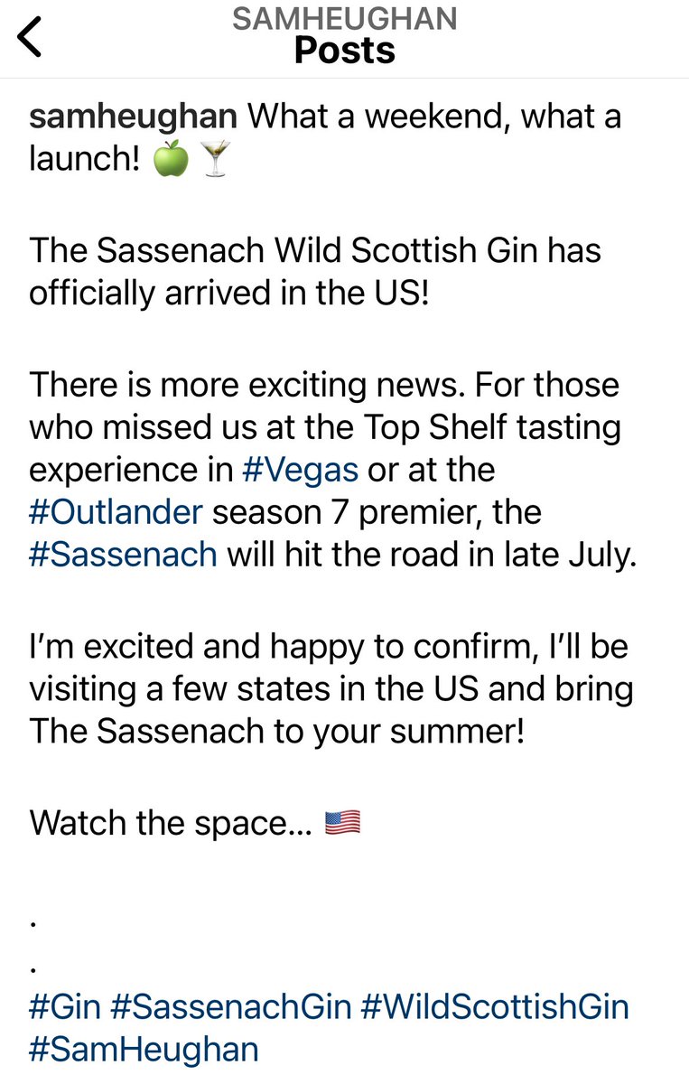 And the US will be getting special treatment AGAIN! 
It is such a shame that Sam & Sassenach Spirits ONLY focus on the US market 
😡😡😡😡😡
Seriously the world DOES NOT revolve around the US!!! 
Very disappointing to see the snub to everyone else
😡😡😡😡